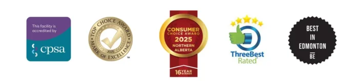 awards for hair transplant edmonton top choice consumer choice best in edmonton