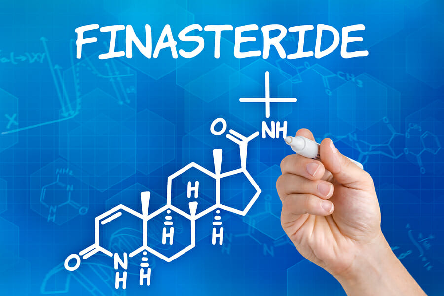 finasteride propecia chemical drawing